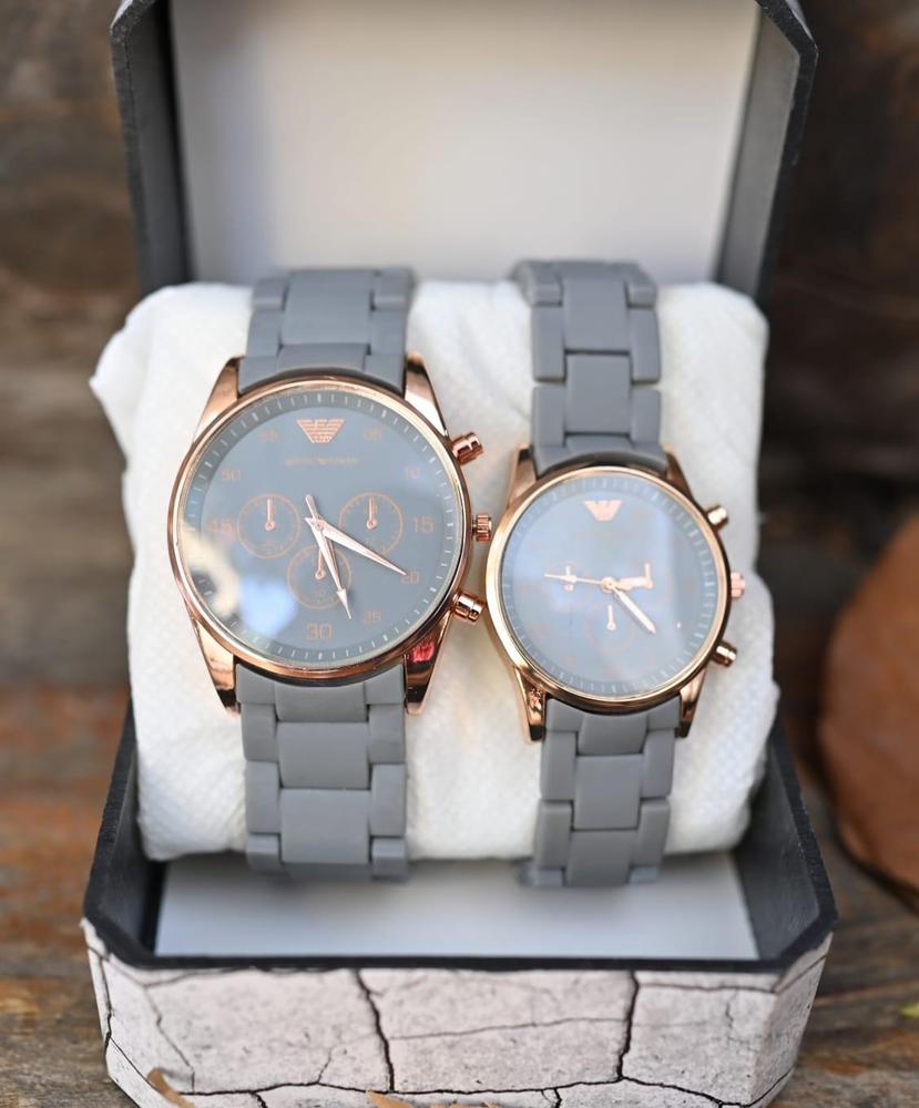Couple's Chronograph Watch Set