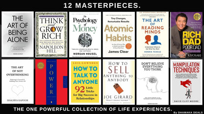Self-Help & Success Book Bundle – 12 Life-Changing Bestsellers in One Set